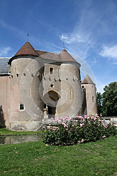 Castle anay le vieil, france