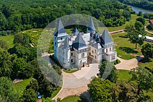 Castle Andrassy from birds eye view