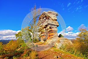 Castle Anebos in Palatinate Forest