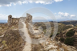 Castle of Antimachia village in Kos island Greece