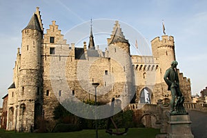 Castle in Antwerp, Belgium