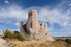 Castle of Ayab in Calatayud, Zaragoza province, Aragon, Spain photo