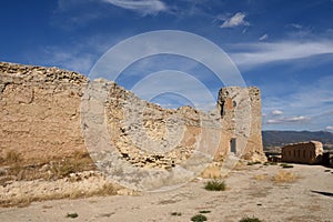 Castle of Ayab in Calatayud, Zaragoza province, photo