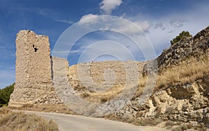 Castle of Ayab in Calatayud, Zaragoza province, Aragon, Spain photo