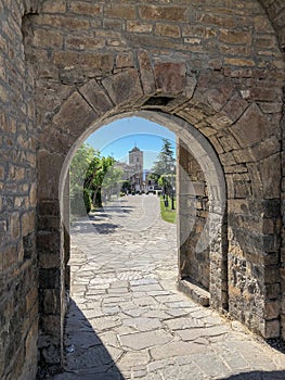 Castle of AÃÂ­nsa in the municipality of AÃÂ­nsa-Sobrarbe, province of Huesca photo