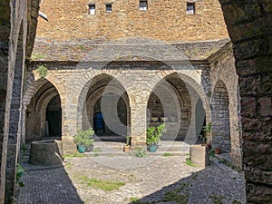 Castle of AÃÂ­nsa in the municipality of AÃÂ­nsa-Sobrarbe, province of Huesca photo