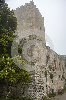 Castle of Balio in Erice