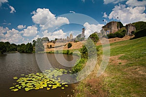 Castle of Barbe Bleue in Tiffauges in Vendee photo