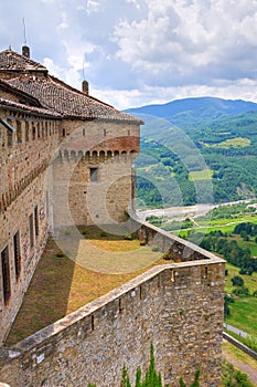 Castle of Bardi. Emilia-Romagna. Italy.