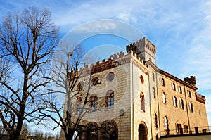 Castle of Barolo Piedmont, Italy