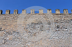 Castle battlements photo