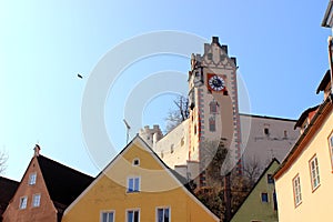 Castle in bavarian FÃÂ¼ssen photo