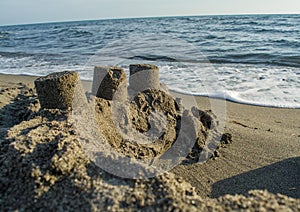 Castle on the beach