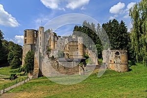 Castle in Beaufort, Luxembourg