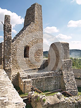 Castle of Beckov - Oldest part of fortification