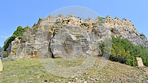 Castle of Begur in Costa Brava Catalonia