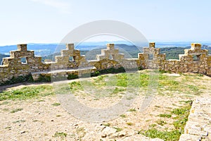 Castle of Begur in Costa Brava Catalonia