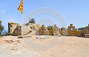 Castle of Begur in Costa Brava Catalonia