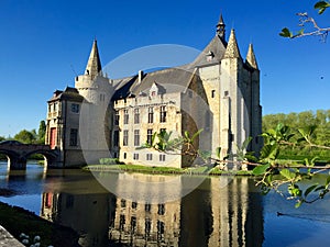 Castle Belgium Europe Kasteel van Laarne photo