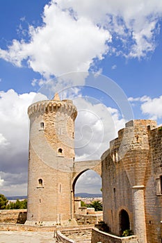 Castle Bellver in Majorca at Palma of Mallorca photo