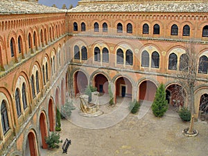 Castle of Belmonte, Cuenca, Spain photo