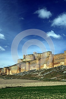 Castle of Berlanga del Duero in Soria