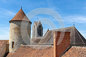 Castle of Blandy in the Seine-et-Marne department - France photo