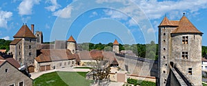 Castle of Blandy in the Seine-et-Marne department - France photo