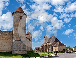 Castle of Blandy in the Seine-et-Marne department - France photo