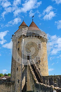 Castle of Blandy in the Seine-et-Marne department - France photo