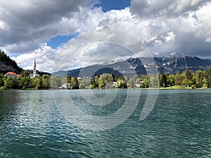 Castle of BledLake Bled, Slovenia