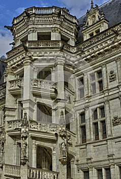 Castle of Blois in Loire et Cher