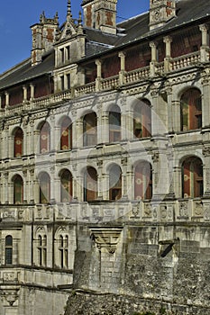 Castle of Blois in Loire et Cher