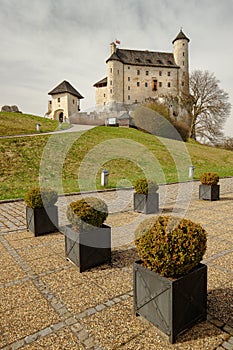 Castle in Bobolice Poland