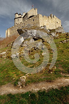 Castle in Bobolice Poland