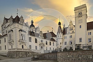 Castle Boitzenburg in the Uckermark near Templin