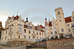 Castle Boitzenburg in the Uckermark near Templin