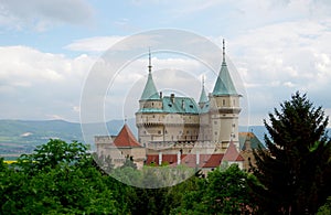 Castle in Bojnice, Slovakia