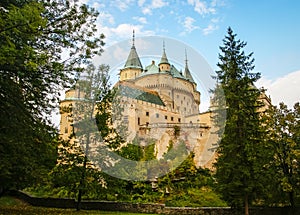 Castle in Bojnice, Slovakia