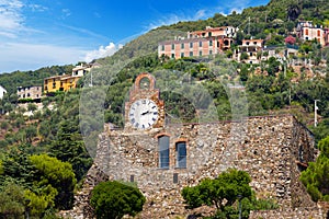 Castle of Bonassola Liguria Italy