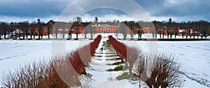 Castle Bothmer Germany in winter