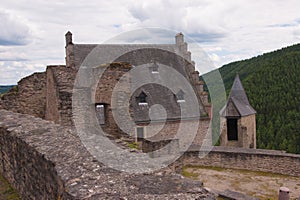 Castle bourscheid,luxembourg