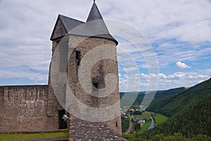 Castle bourscheid,luxembourg