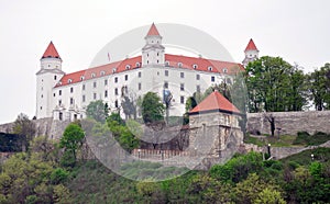 Castle in Bratislava, Slovakia, Europe