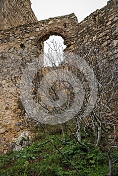 Castle at Burqillos del Serro, Estremadura, Spain photo