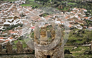 Castle at Burqillos del Serro, Estremadura, Spain photo