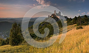 The castle of Cachtice