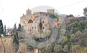 castle of Canyelles, El Garraf region, Barcelona