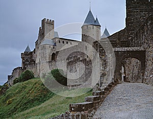 The castle Carcassone photo