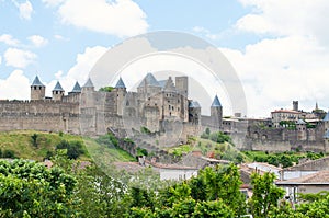 Castle of Carcassonne. France